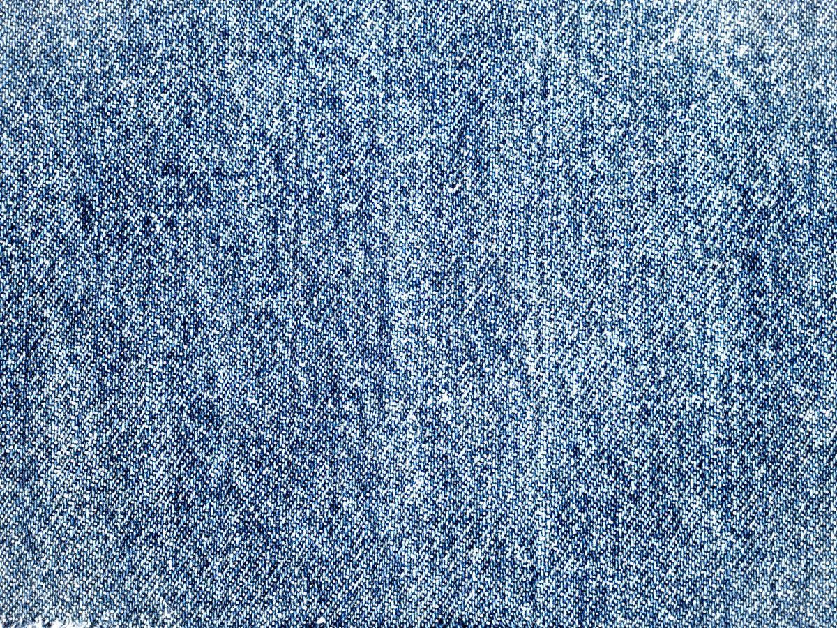 Blue denim fabric texture