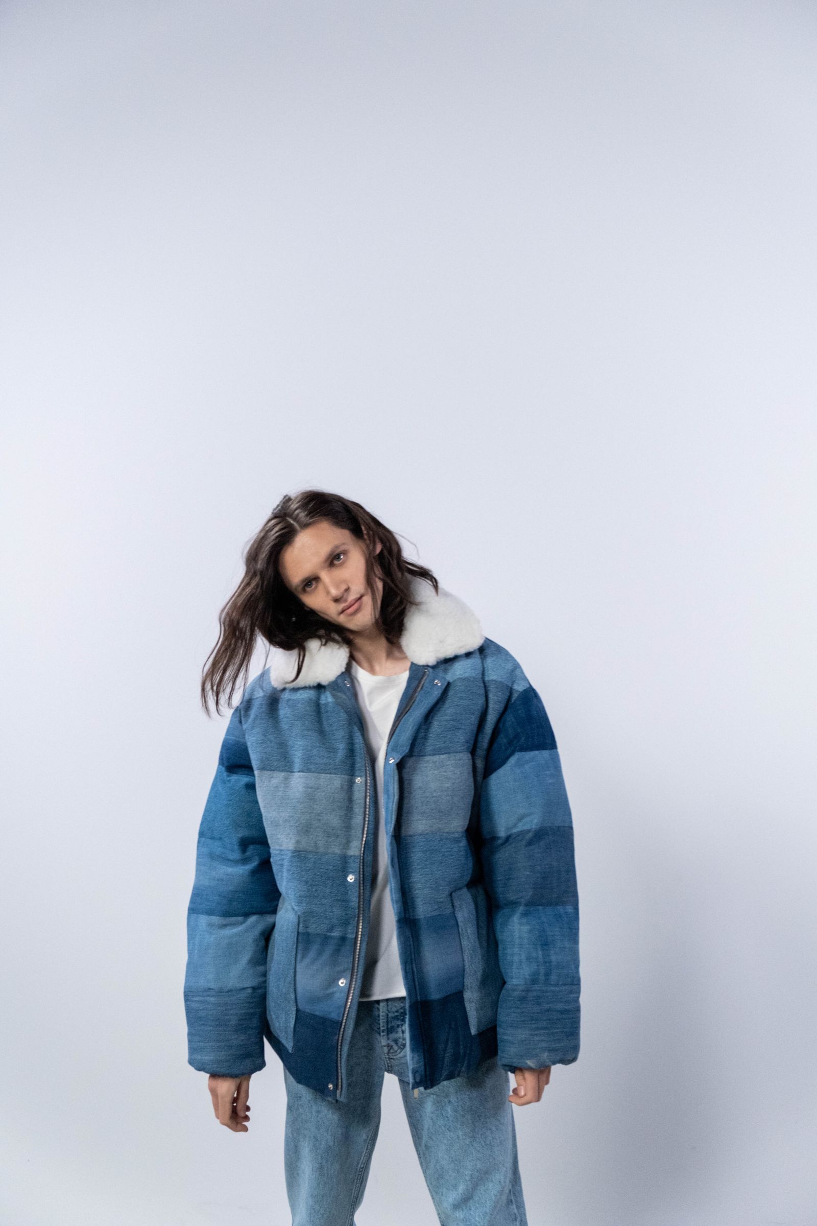 Contemporary denim apparel